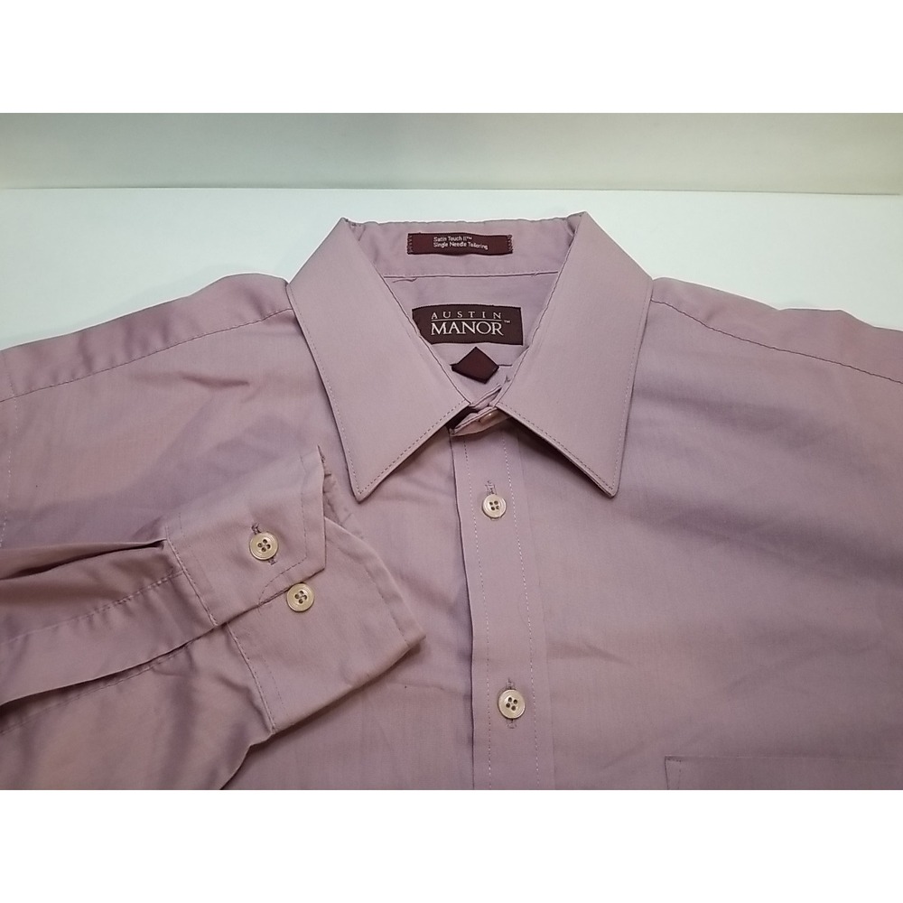 Austin Manor Button Up Long‎ Sleeve Mens Shirt